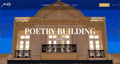 Desktop Screenshot of poetrybuilding.com